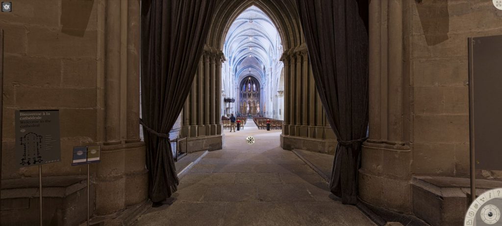 Visite virtuelle de la cathédrale de Lausanne